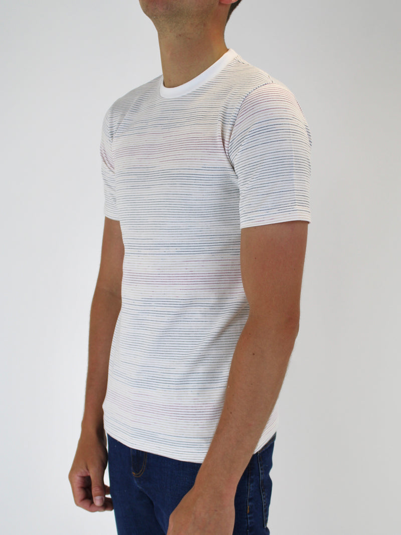 010 Striped Mid-Weight Premium T-Shirt