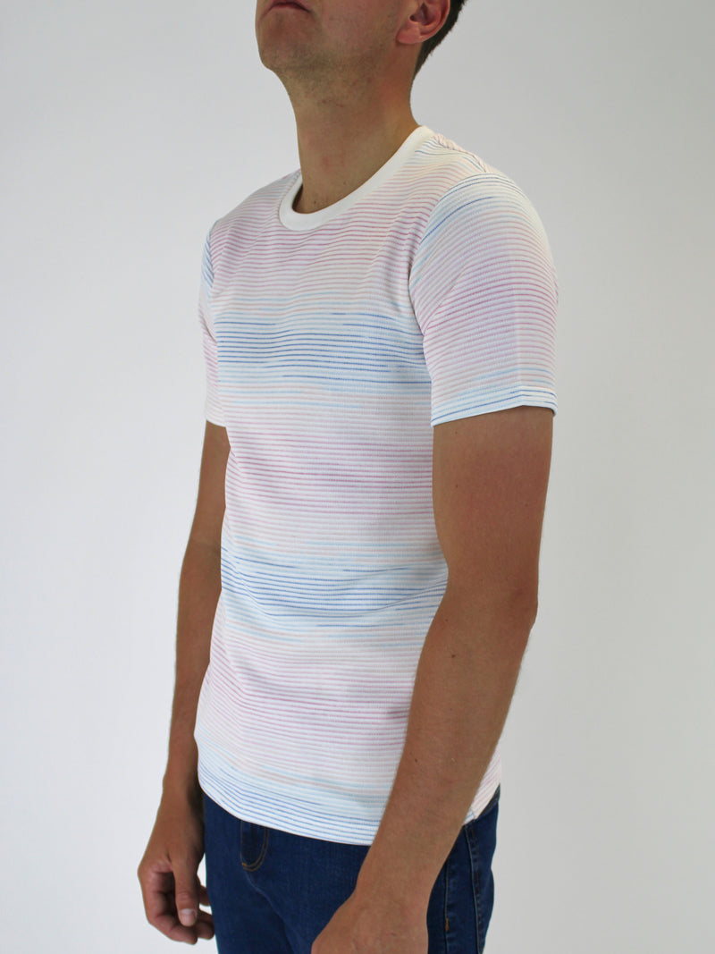 080 Striped Mid-Weight Premium T-Shirt