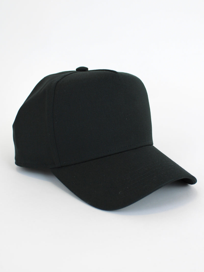 Plain Black Cap