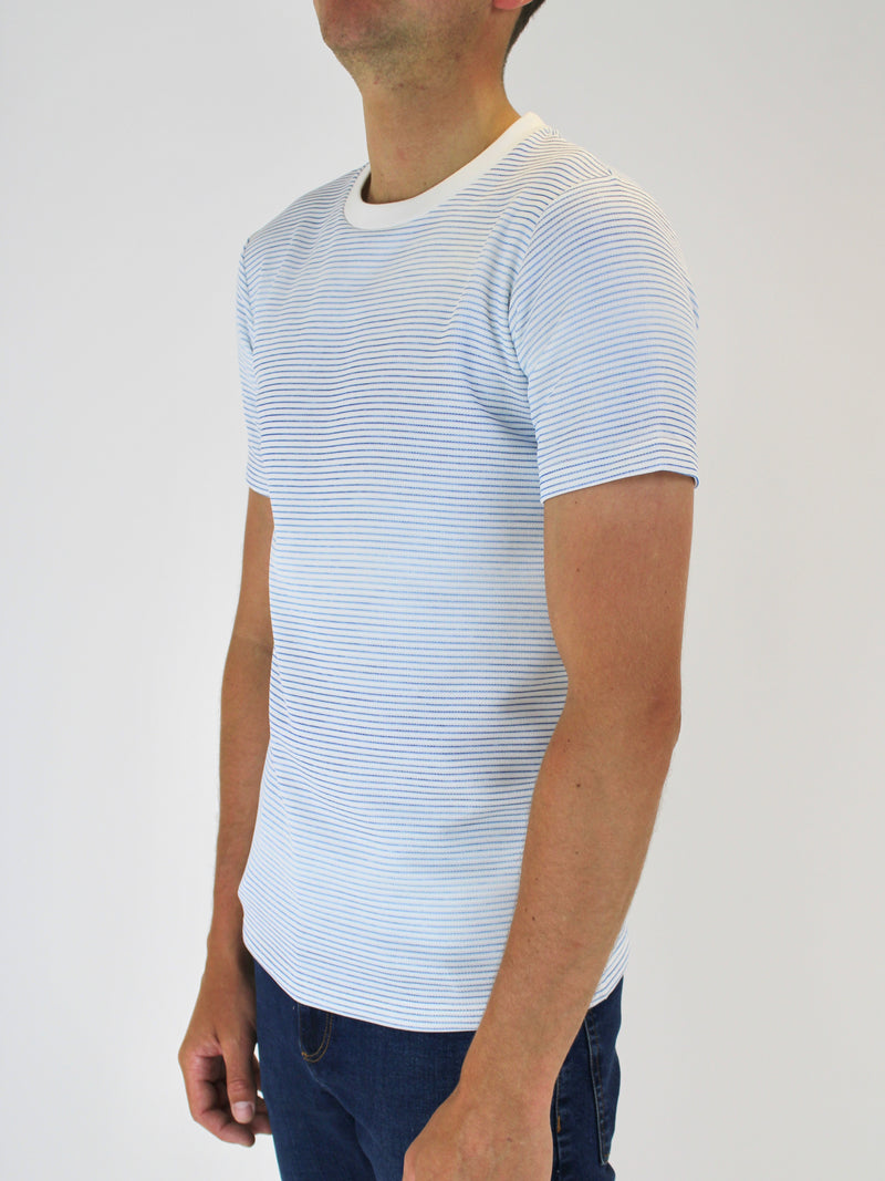 070 Striped Mid-Weight Premium T-Shirt