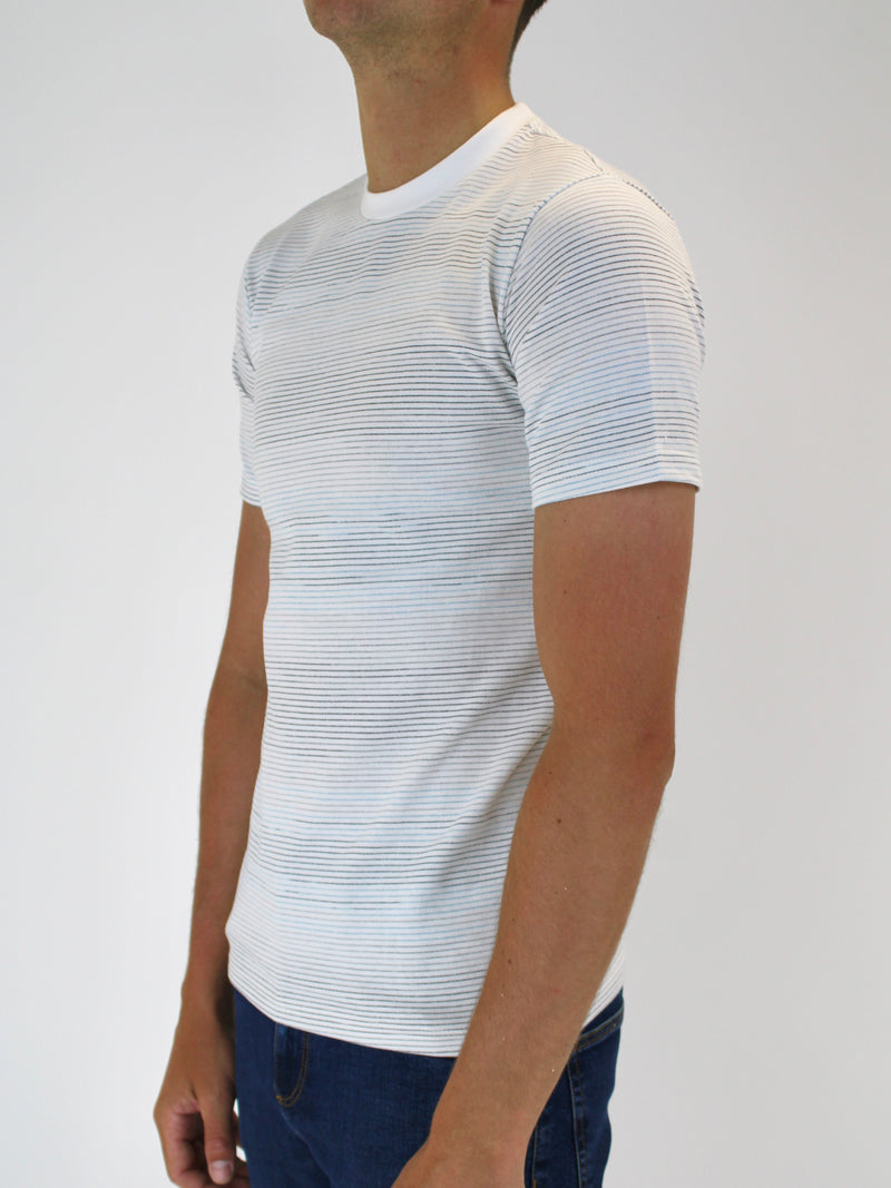 020 Striped Mid-Weight Premium T-Shirt