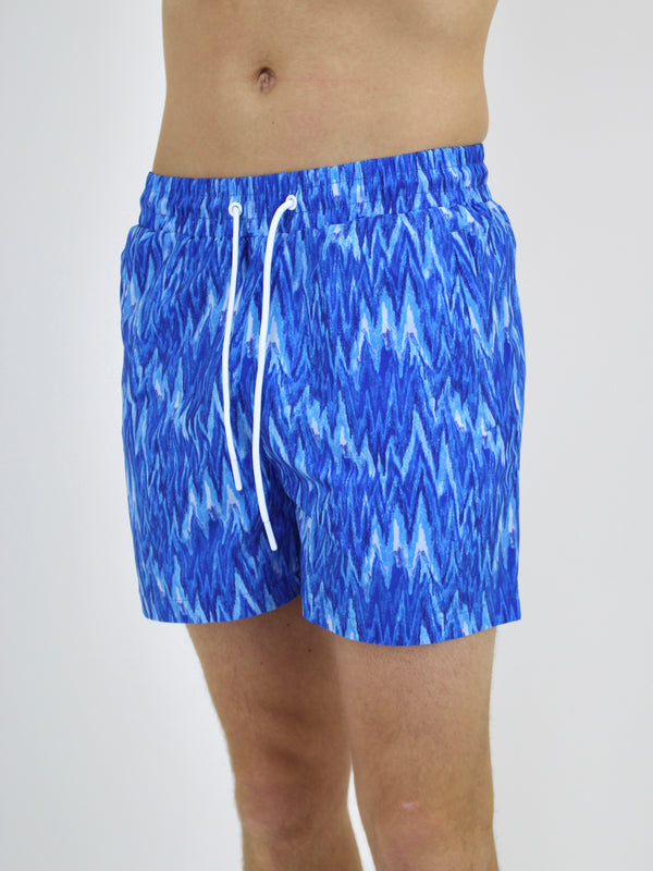 Blue Palette Swim Shorts