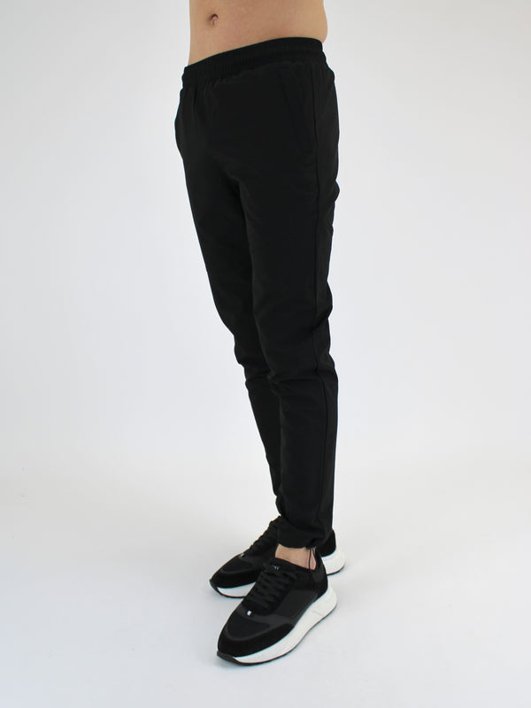 Threaded Black Pants