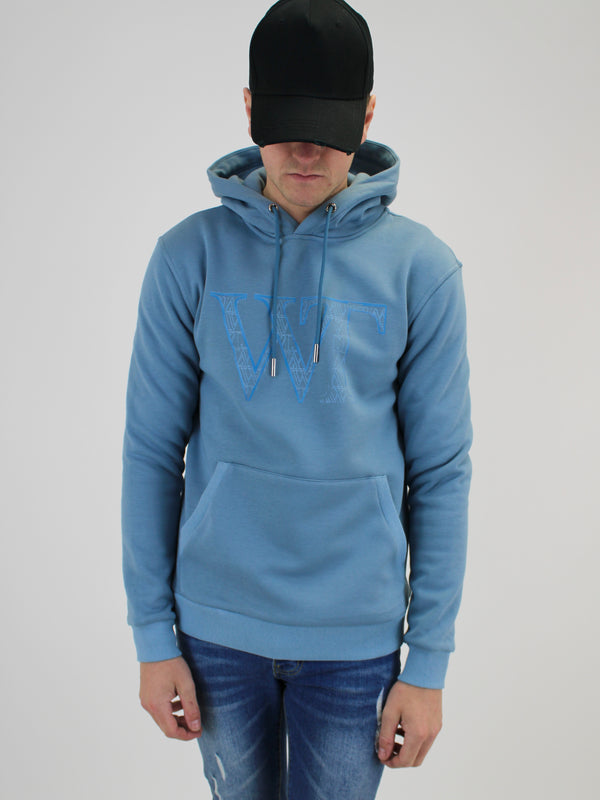 Teal WT Logo Hoodie