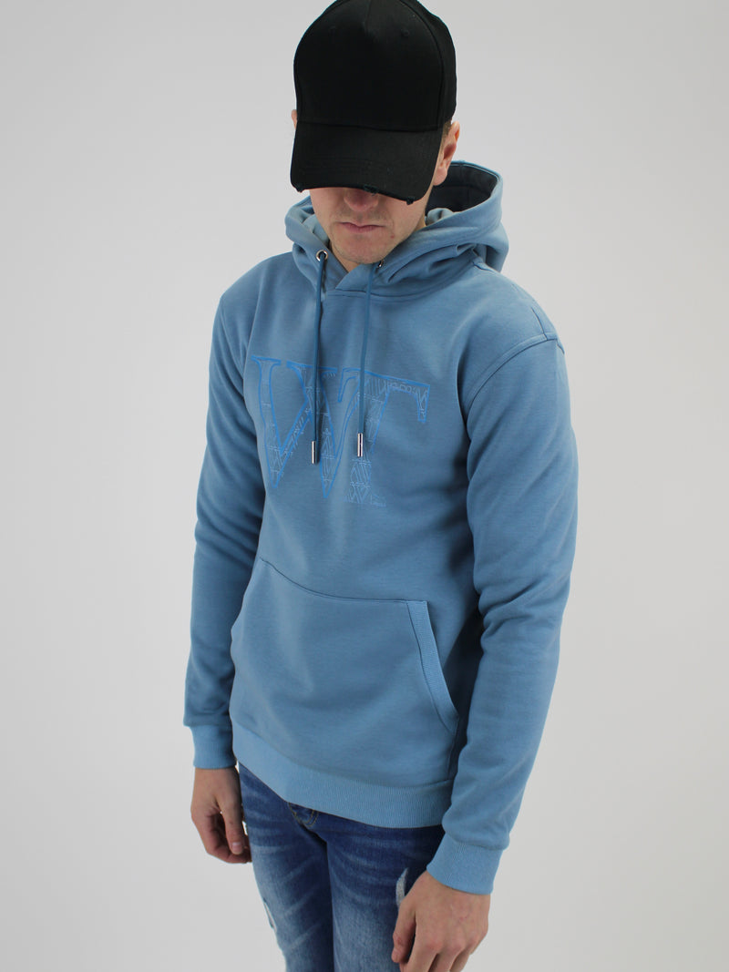 Teal WT Logo Hoodie