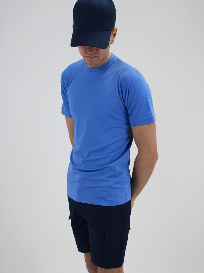 225 Light Blue Plain Lightweight Premium T-Shirt