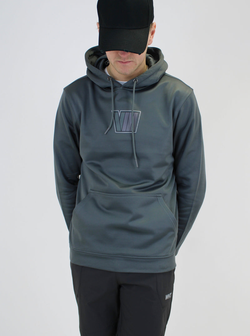 Grey / Green V8 WHT Hoodie