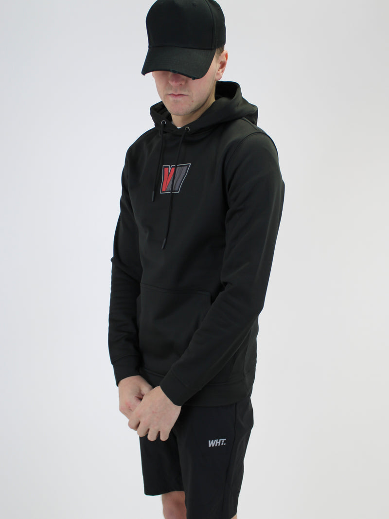 Black / Orange V8 WHT Hoodie