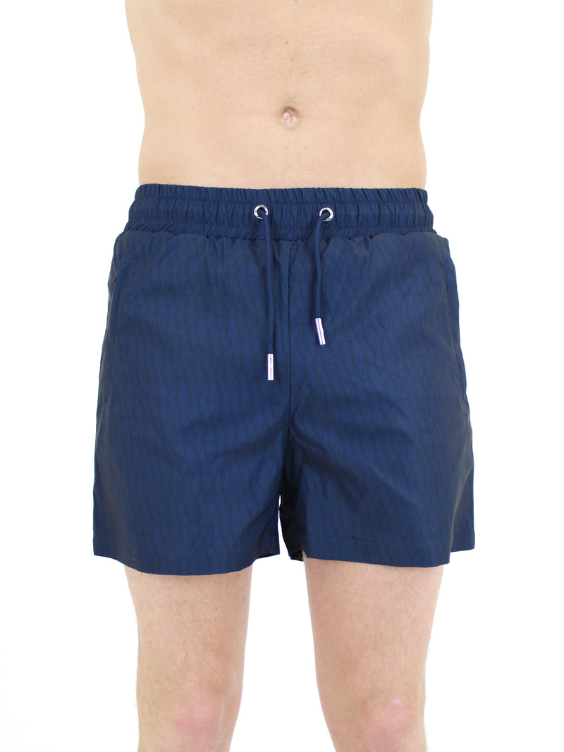 Navy WT Swim Shorts