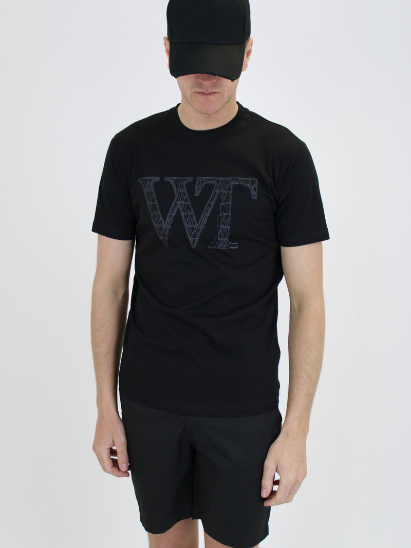 Black WT Logo T-Shirt