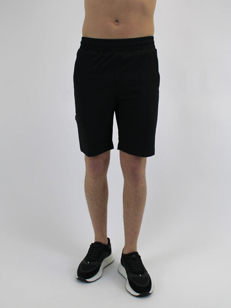 Black Premium Hybrid Shorts