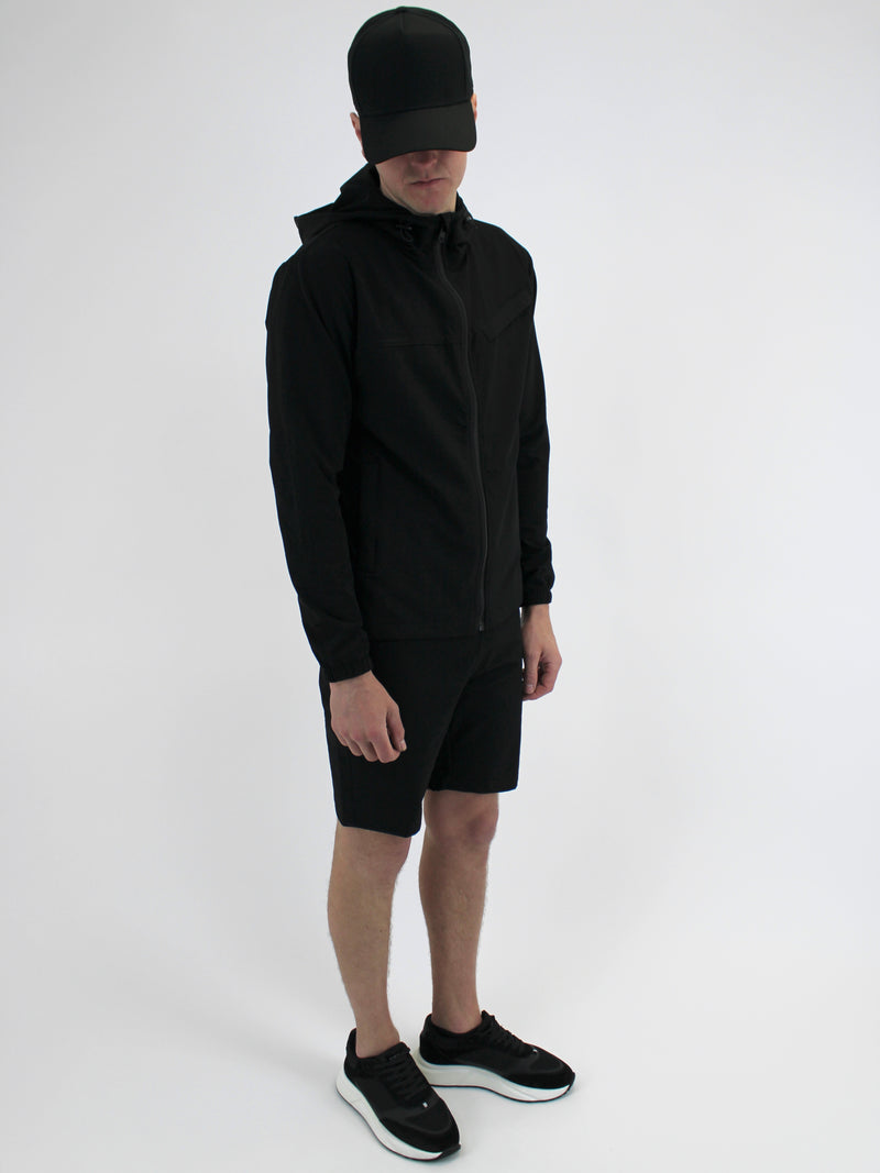 Black Premium Hybrid Shorts