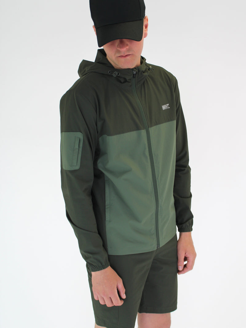 Khaki V9 Windbreaker