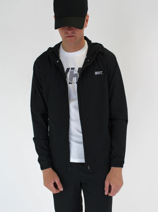 Black V9 Windbreaker