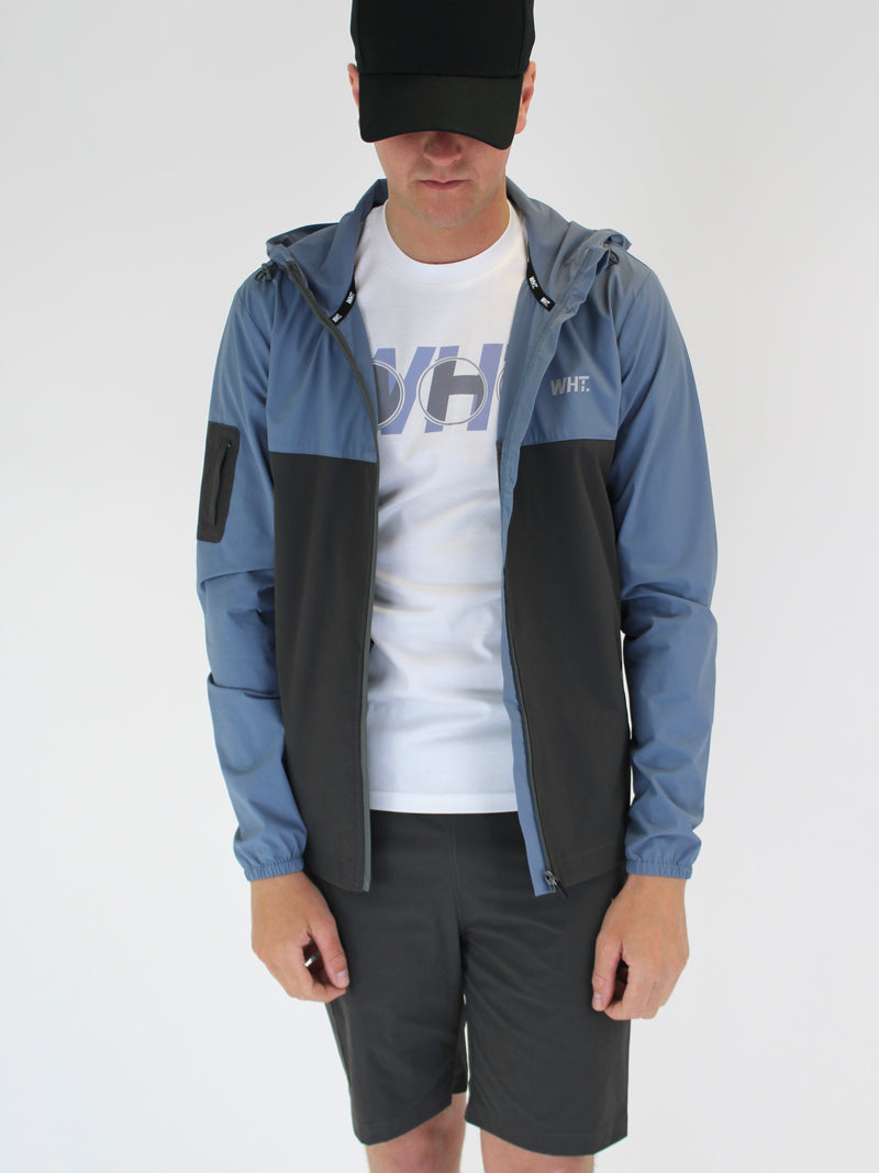 Kids Blue / Grey V9 Windbreaker