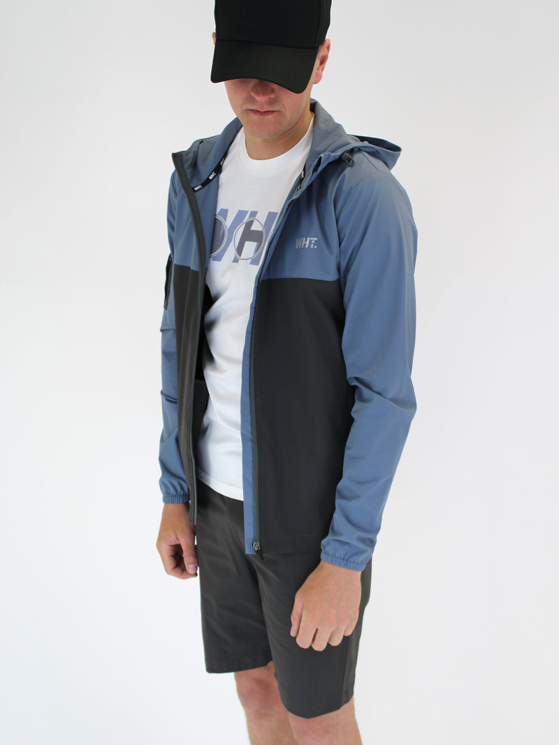 Blue / Grey V9 Windbreaker