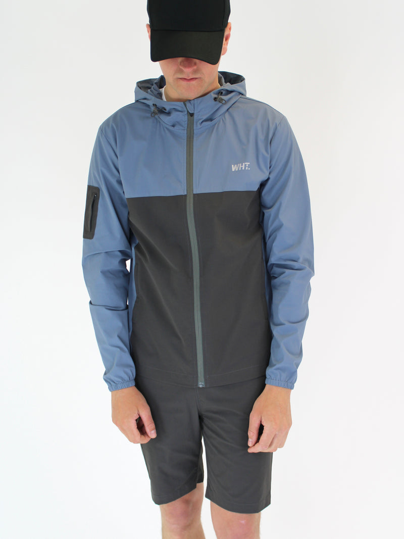 Blue / Grey V9 Windbreaker