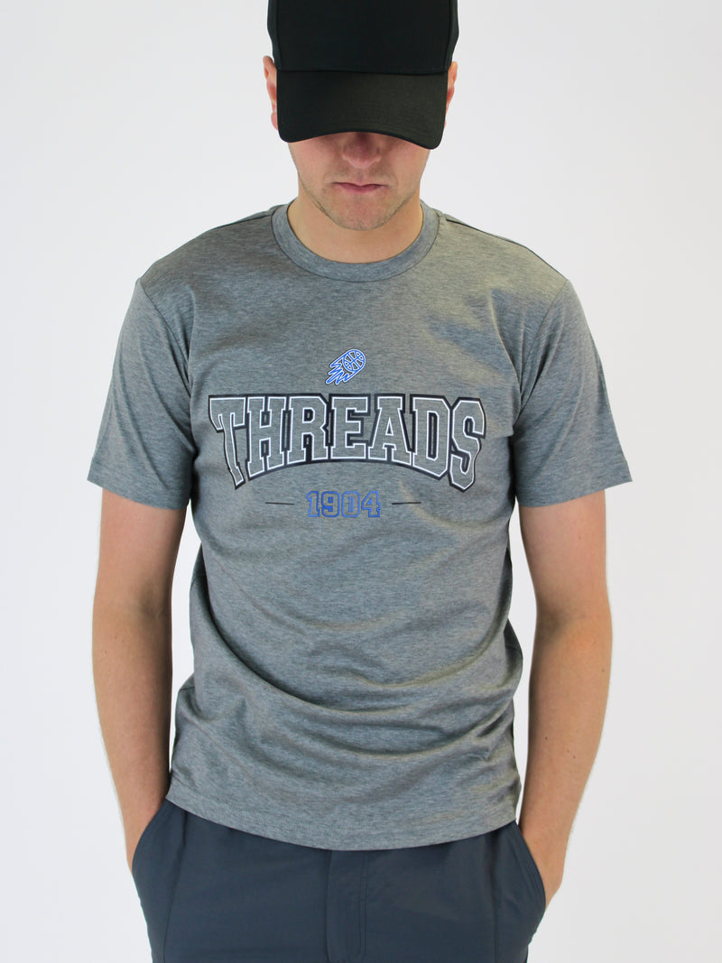 Marl Grey Threads 1904 T-Shirt