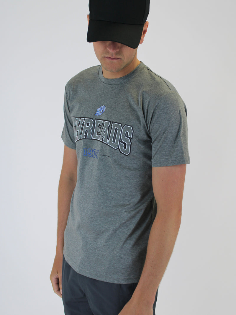 Marl Grey Threads 1904 T-Shirt