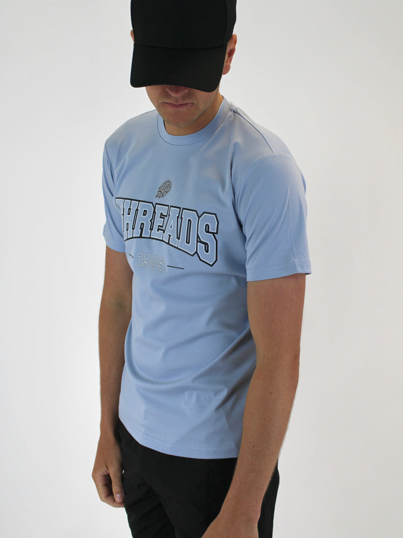 Kids Sky Blue Threads 1904 T-Shirt