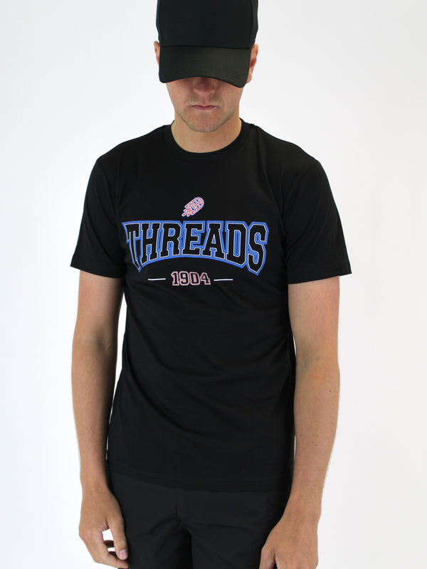 Kids Black Threads 1904 T-Shirt