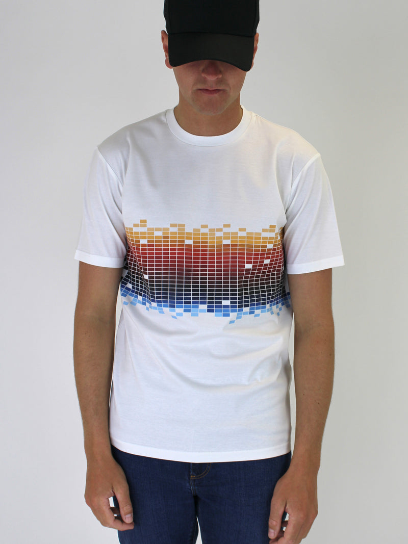 Kids White / Mixed Gradient T-Shirt