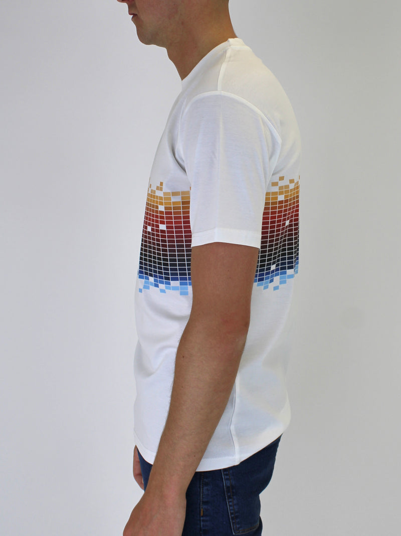 Kids White / Mixed Gradient T-Shirt