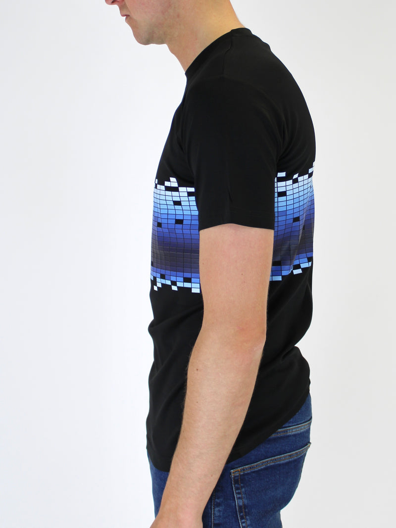 Black / Blue Gradient T-Shirt