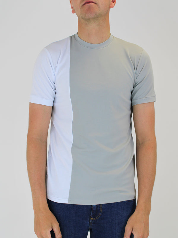 150 Stone / White Offset T-Shirt