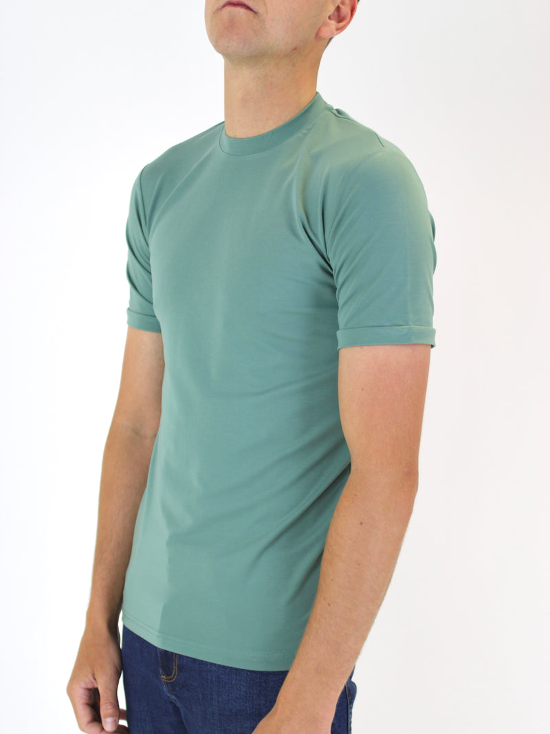 275 Light Teal Plain Lightweight T-Shirt