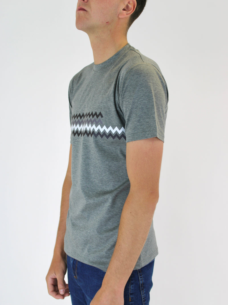 Marl / Grey ZigZag T-Shirt