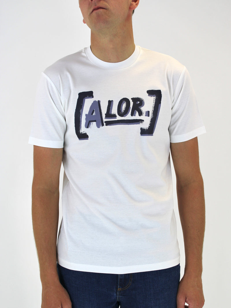 Kids White / Grey Alor T-Shirt