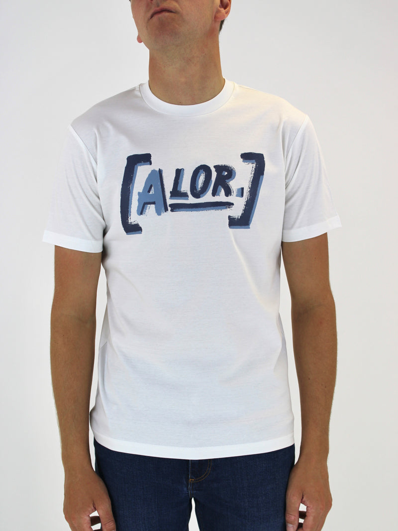 White / Blue Alor T-Shirt