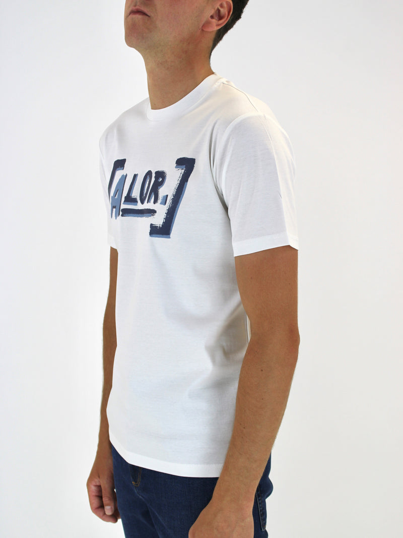 Kids White / Blue Alor T-Shirt