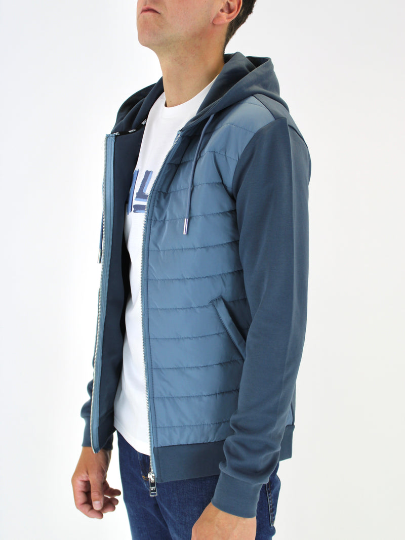 Petrol Blue Padded Alor Jacket