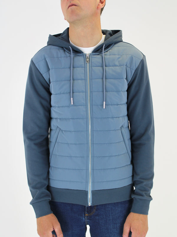 Kids Petrol Blue Padded Alor Jacket