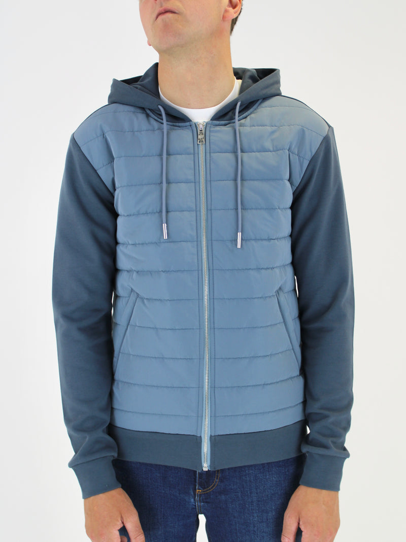 Petrol Blue Padded Alor Jacket