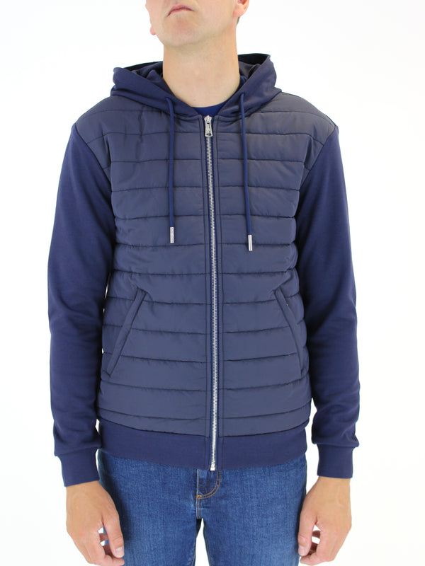 Kids Navy Padded Alor Jacket