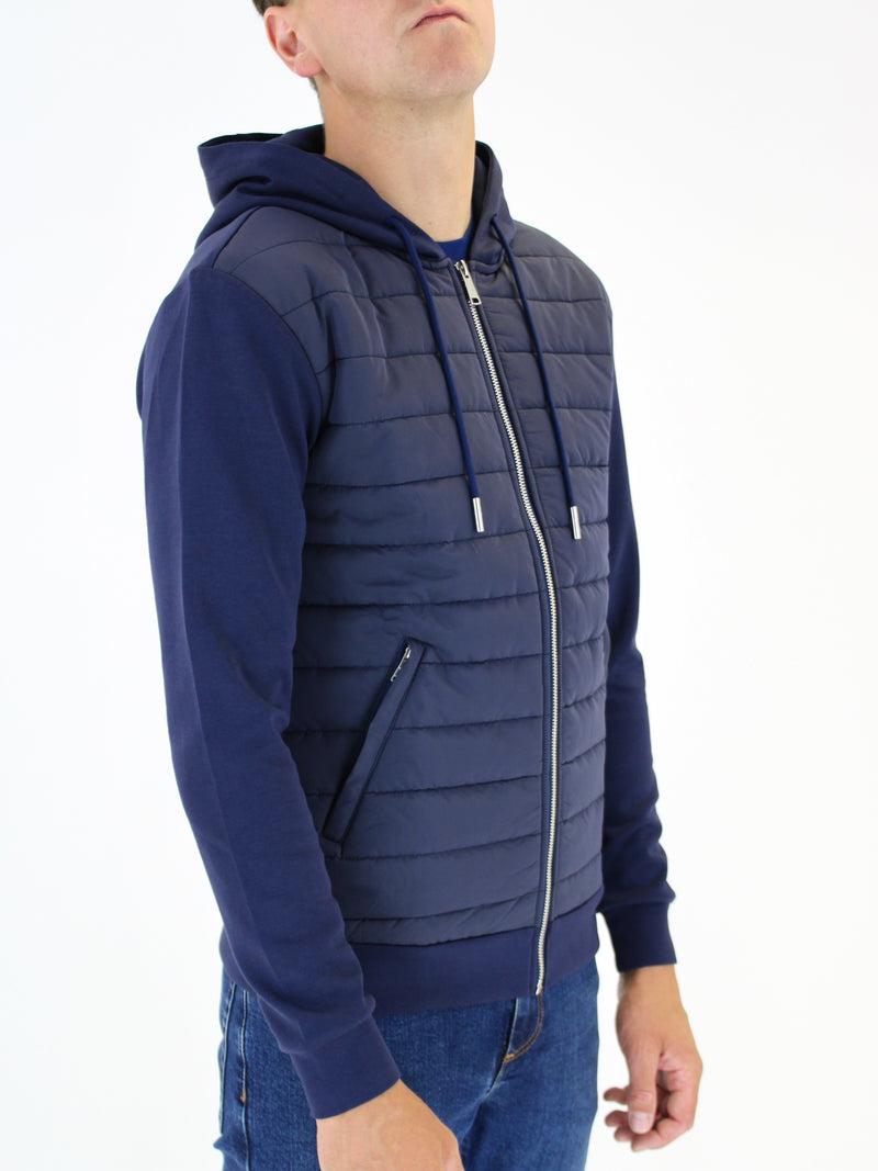 Kids Navy Padded Alor Jacket