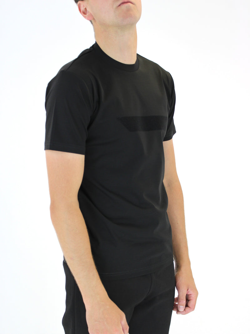 Black / Black Alor Panel T-Shirt