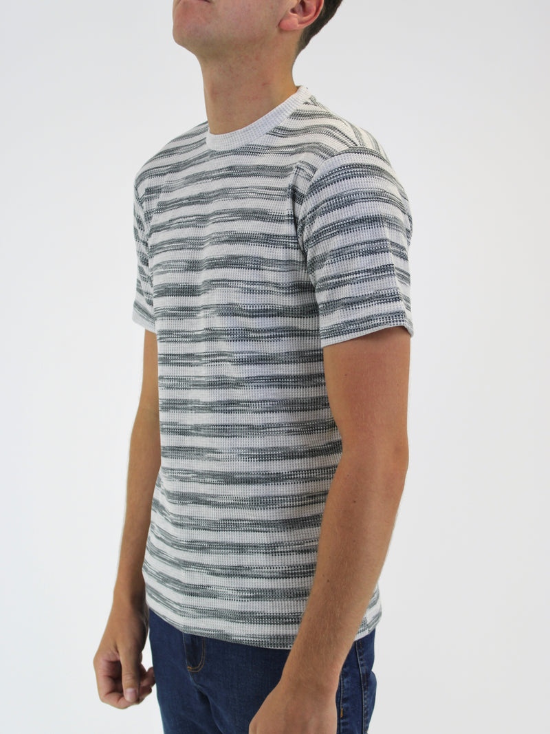 035 Striped Mid-Weight Premium T-Shirt