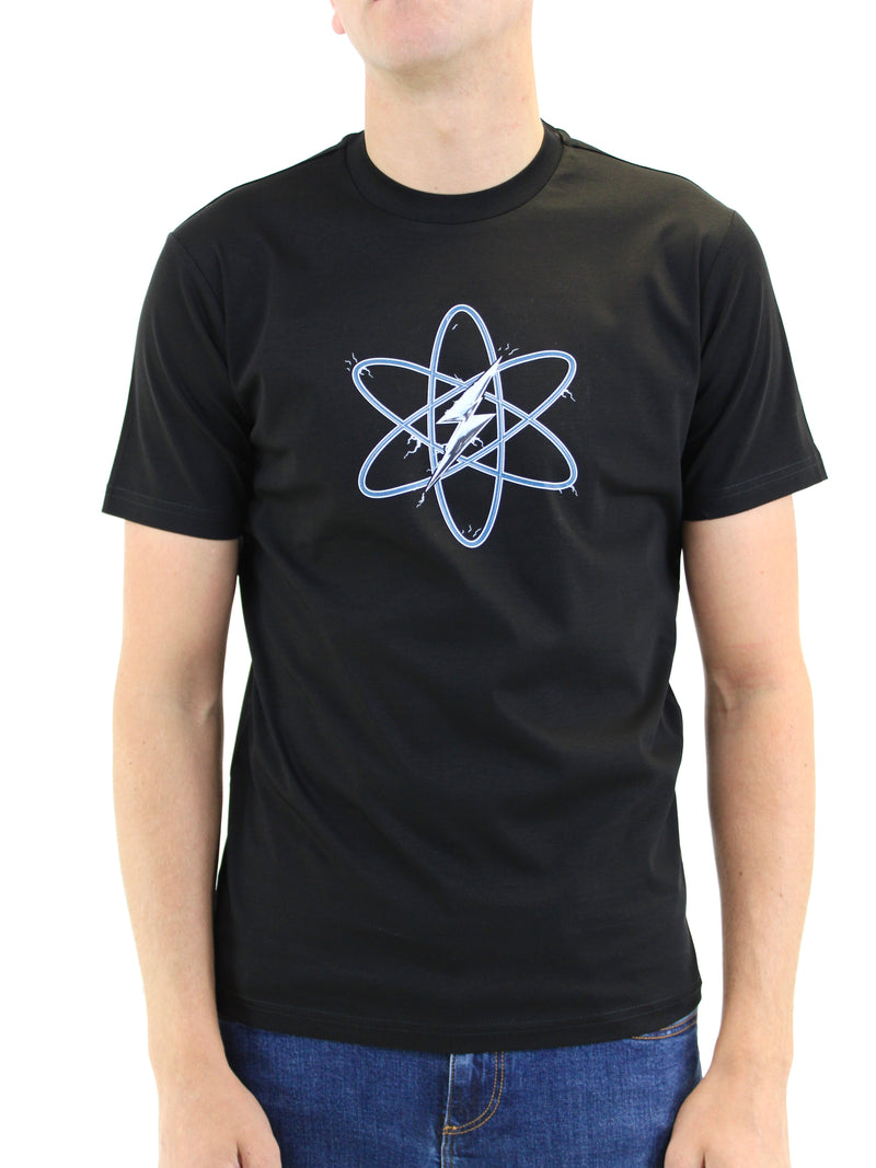 Black Atom Bolt T-Shirt