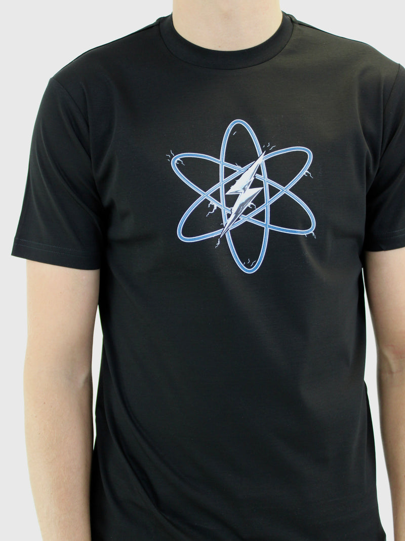 Black Atom Bolt T-Shirt