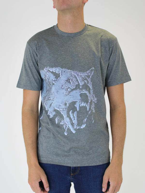 Marl Grey Wolf T-Shirt