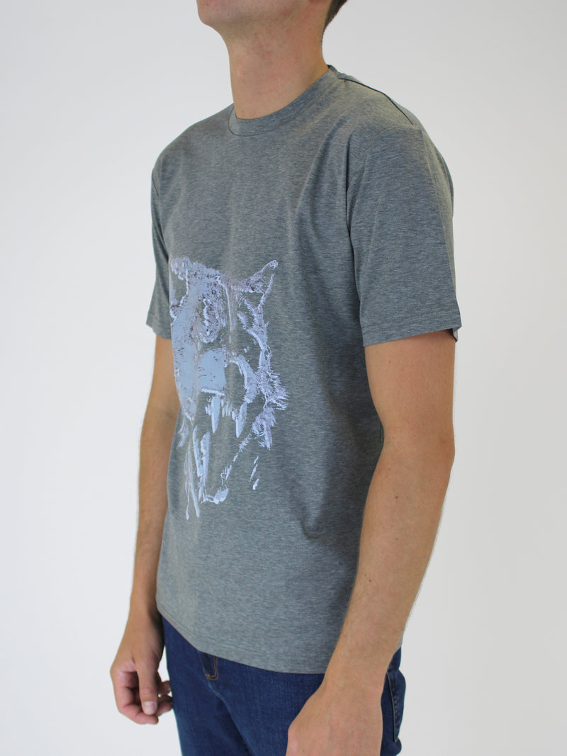 Marl Grey Wolf T-Shirt