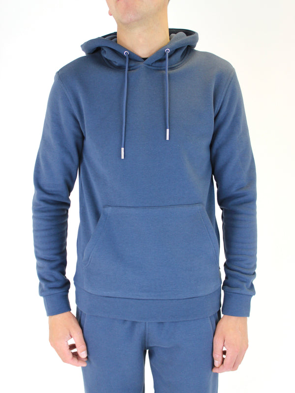 Plain Prussian Blue Essential Hoodie