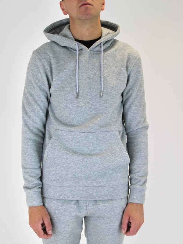 Plain Light Grey Essential Hoodie