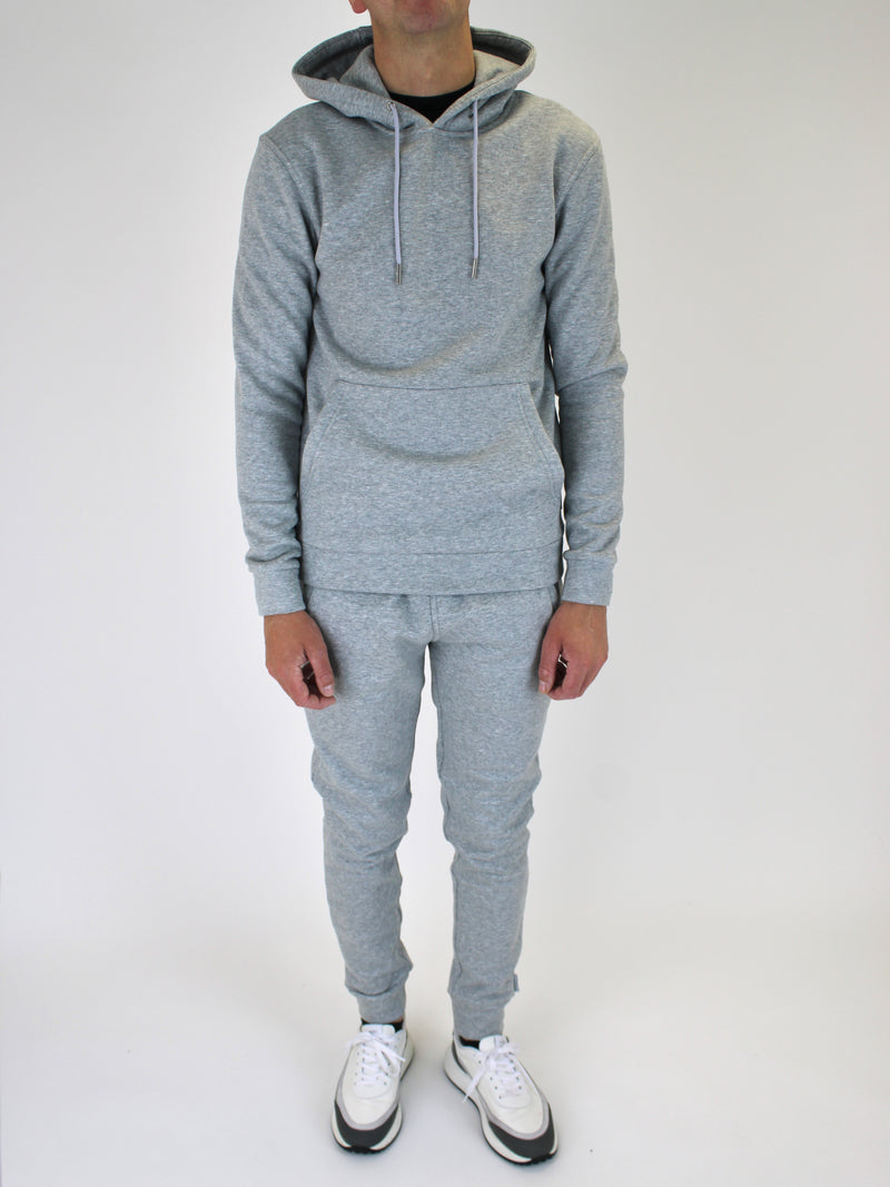 Plain Light Grey Essential Hoodie