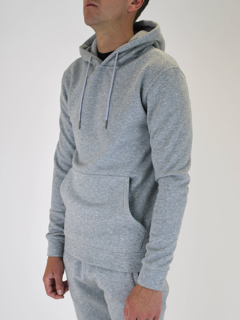 Plain Light Grey Essential Hoodie