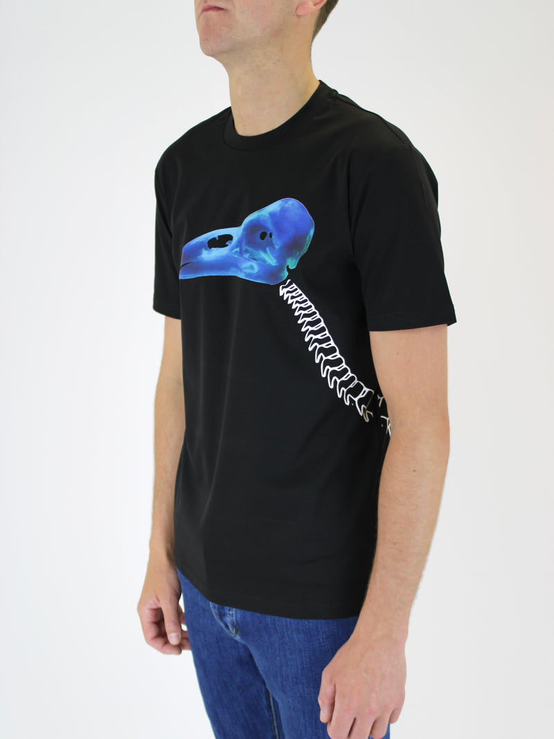 Black X-Ray Bird T-Shirt